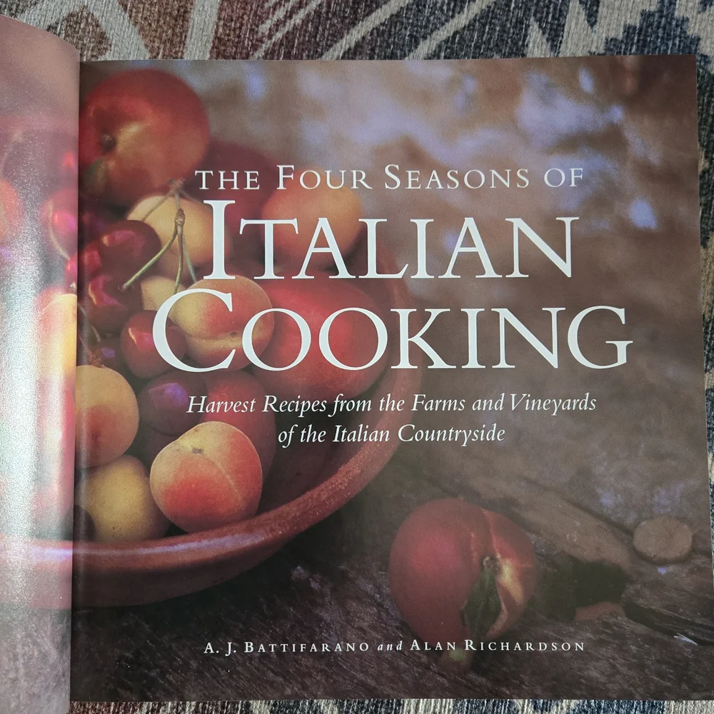 The Four Seasons of Italian Cooking 1st Edition 1st Print LOADED with Recipes